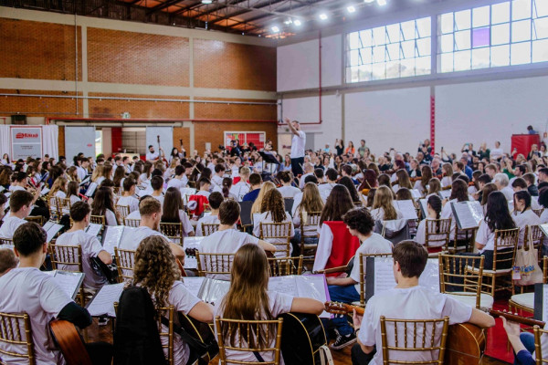 Música une escolas e corações no Encontro Nacional da Rede Sinodal